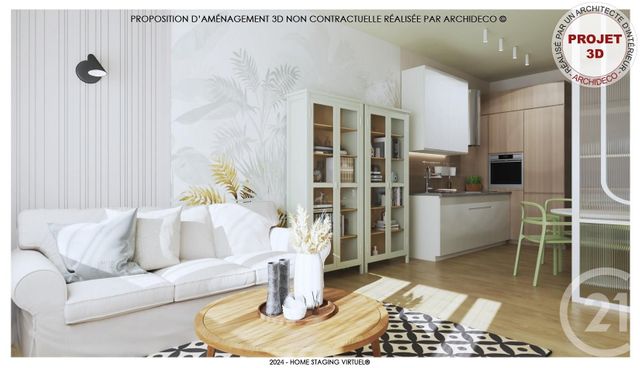 Appartement F2 à vendre - 2 pièces - 36,63 m2 - Granville - 50 - BASSE-NORMANDIE